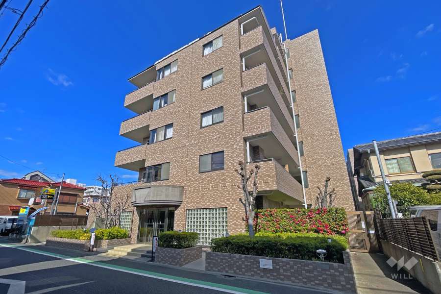 コスモ北綾瀬クィーンズテラスの外観（南東側から）