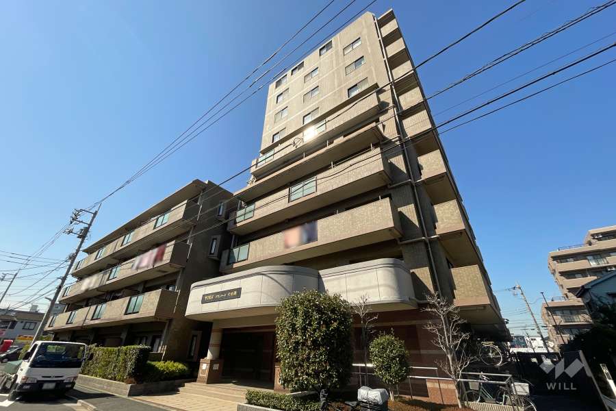 ダイアパレスグランヤード北綾瀬の外観（南東側から）