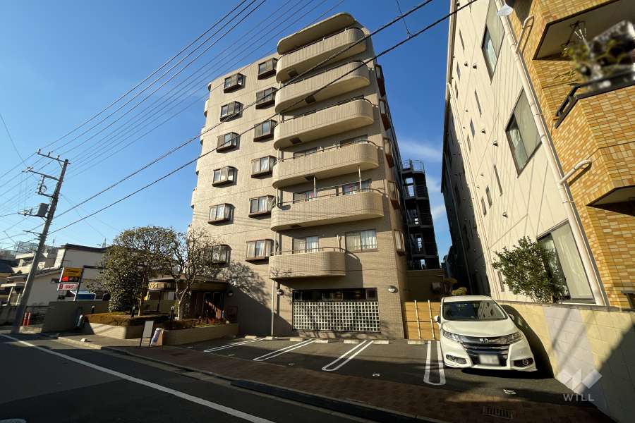 ダイアパレス亀有3の外観（南西側から）