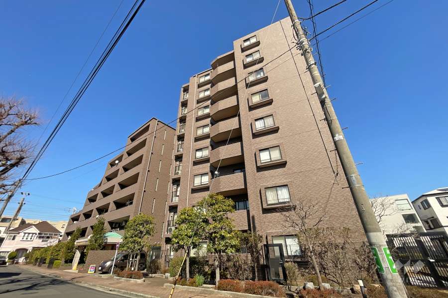 ドラゴンマンション亀有壱番館の外観（南西側から）