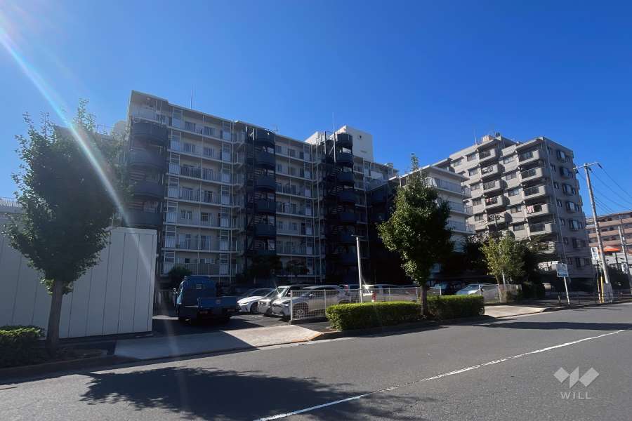 パークライフ綾瀬の外観（北東側から）