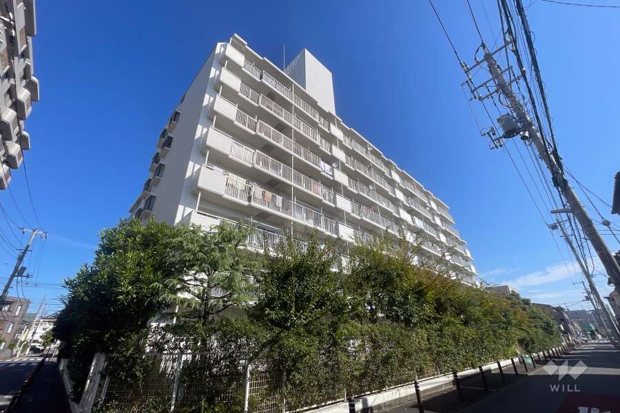 パークライフ綾瀬の外観（南西側から）