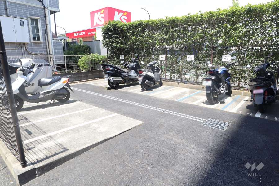 バイク置き場