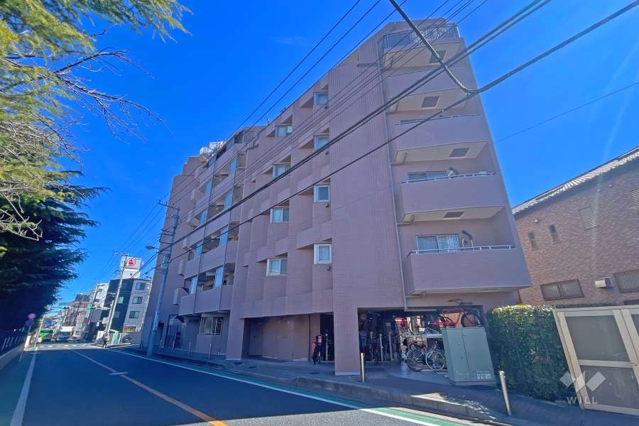 イクシア西新井の外観（北西側から）