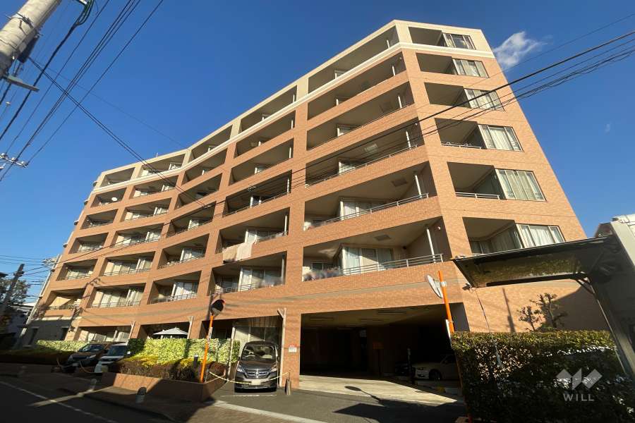 ヴェルビュ西新井の外観（南西側から）