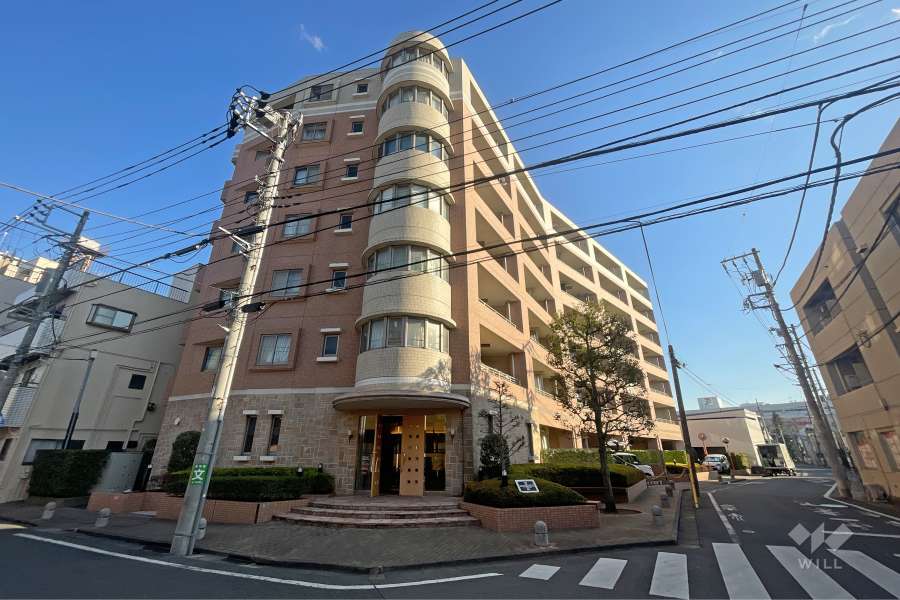 ヴェルビュ西新井の外観（北西側から）