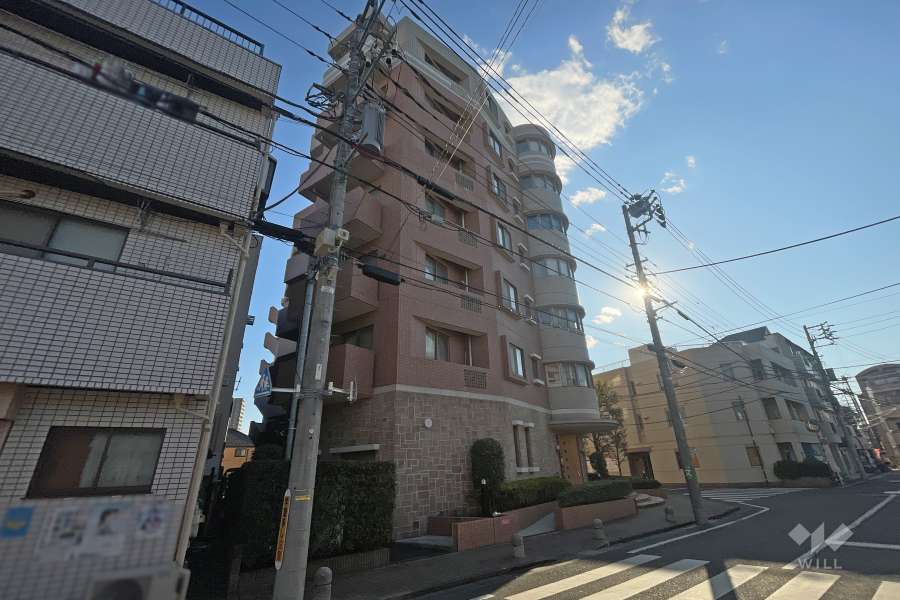 ヴェルビュ西新井の外観（北東側から）