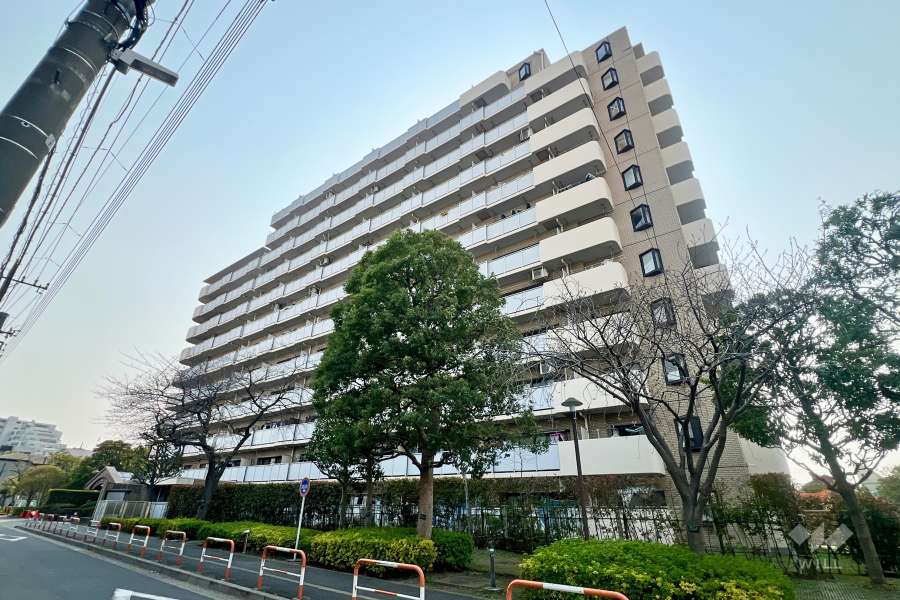 ライオンズプラザ北綾瀬の外観（北東側から）