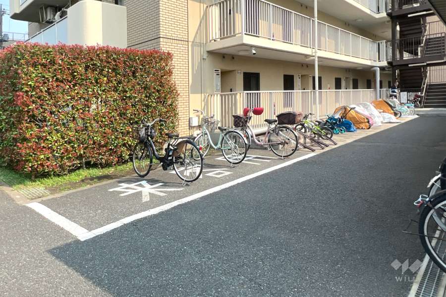 来客用駐輪場