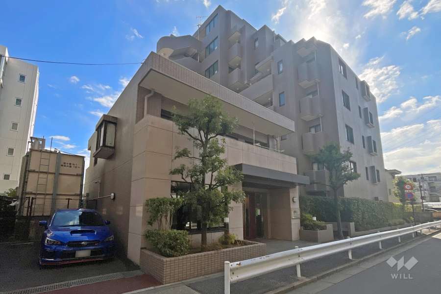 レクセルマンション北綾瀬第2の外観（北西側から）
