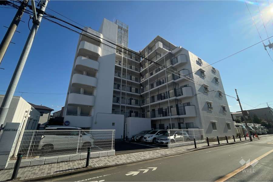 梅島芙蓉ハイツの外観（北西側から）