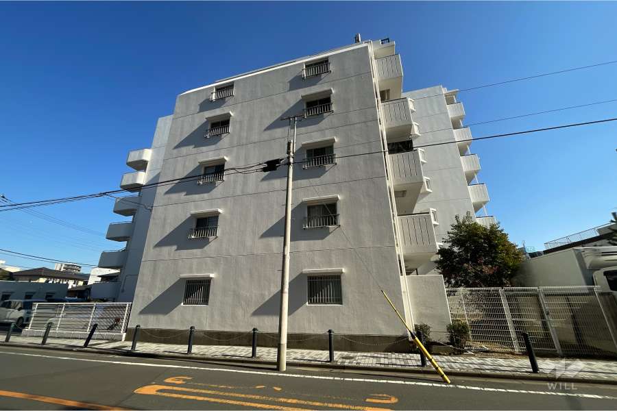 梅島芙蓉ハイツの外観（南西側から）