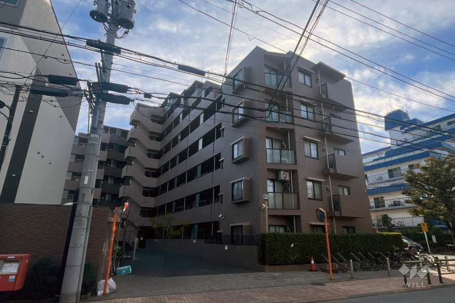 藤和シティホームズ西新井の外観（北西側から）