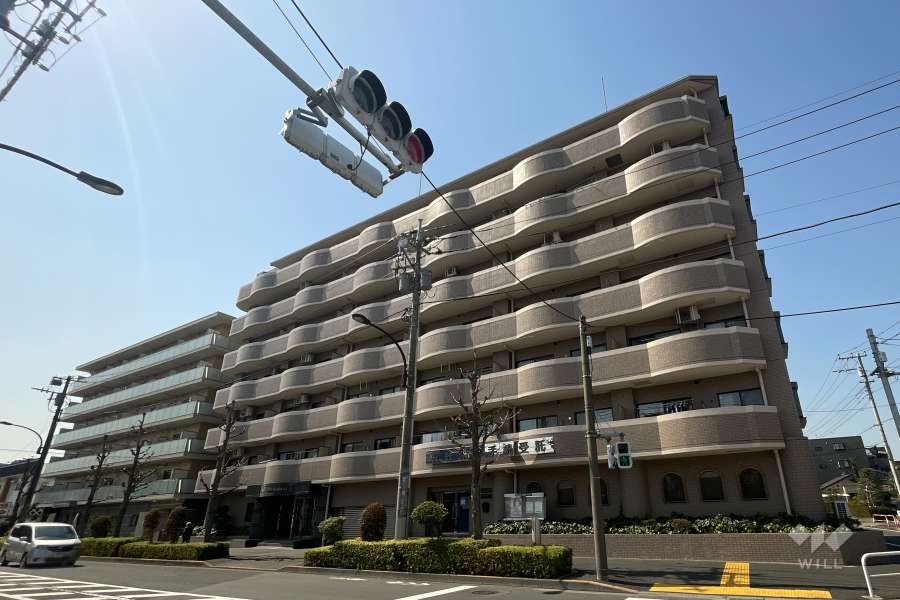 ライオンズガーデン西新井の外観（北東側から）