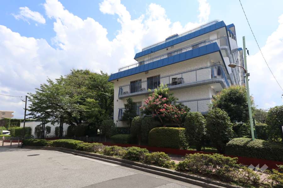 秀和西新井レジデンスの外観(北西側から)