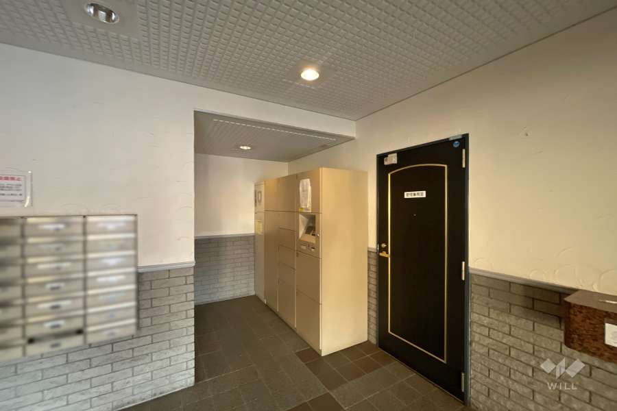 宅配ボックスと共用ポスト　