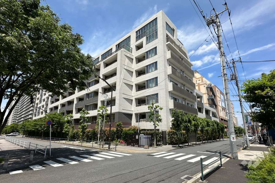 レコシティプライムの外観（南東側から）