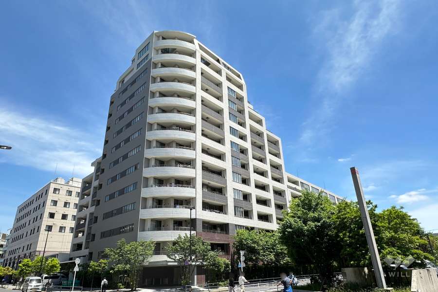 レコシティプライムの外観（南西側から）