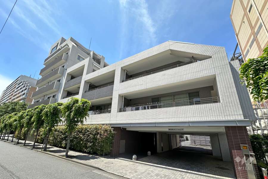 レコシティプライムの外観（北東側から）