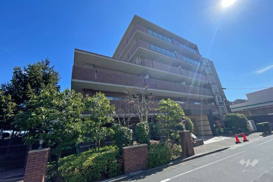 レクセルアベニュー西新井の外観（北西側から）