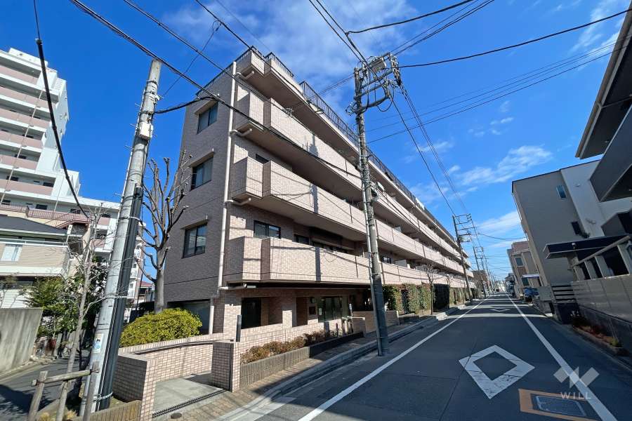 グランベル西新井の外観（南西側から）