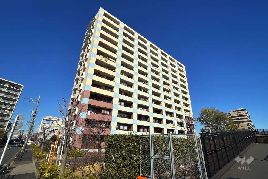 ダイアパレスラセーヌ小台公園の外観（南西側から）