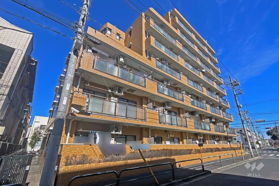 ダイアパレス西新井大師の外観（南西側から）