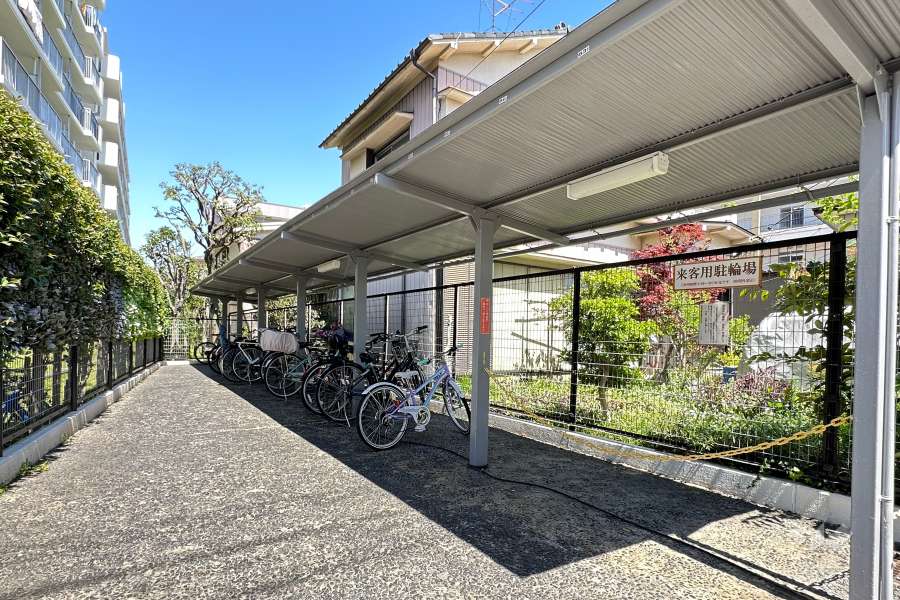 来客用駐輪場