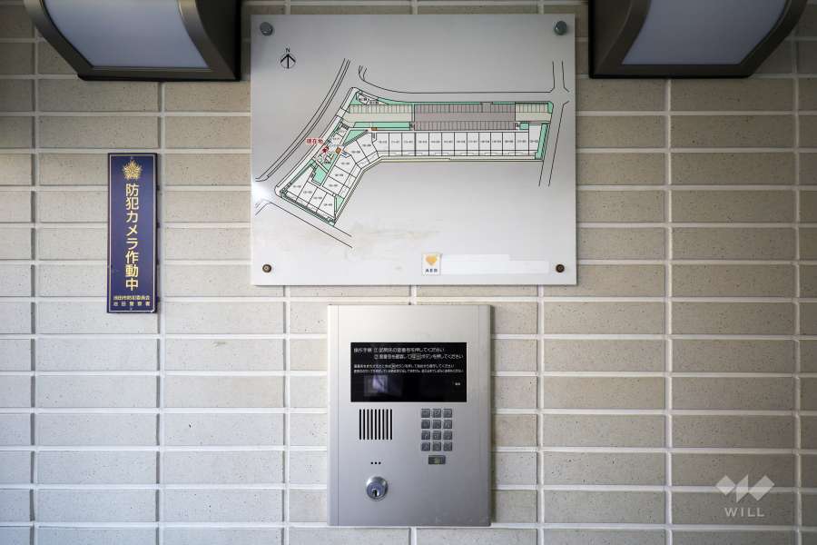 オートロックの操作盤