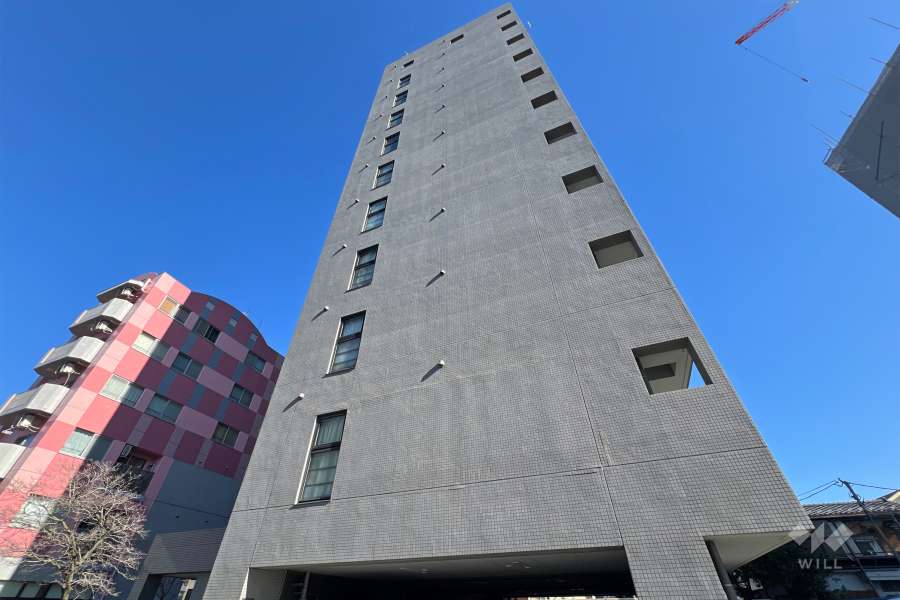 シーズ西日暮里の外観（西側から）