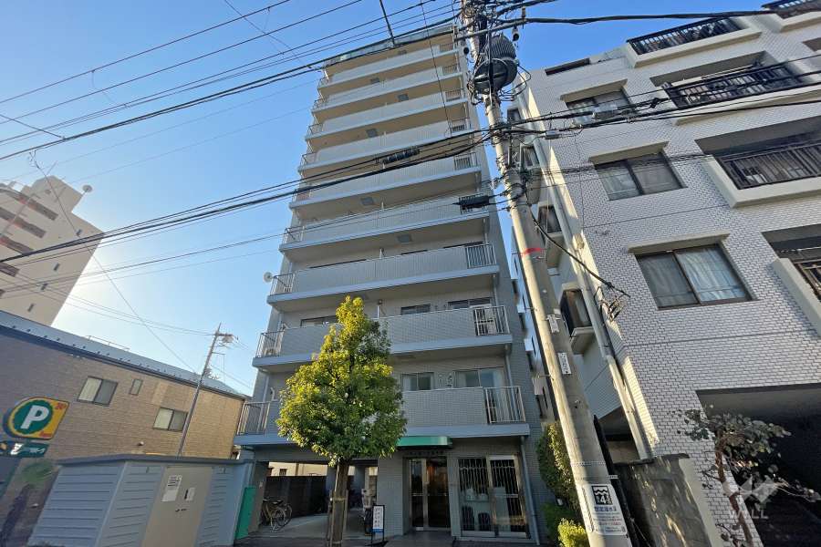 シティポート北千住の外観（南東側から）