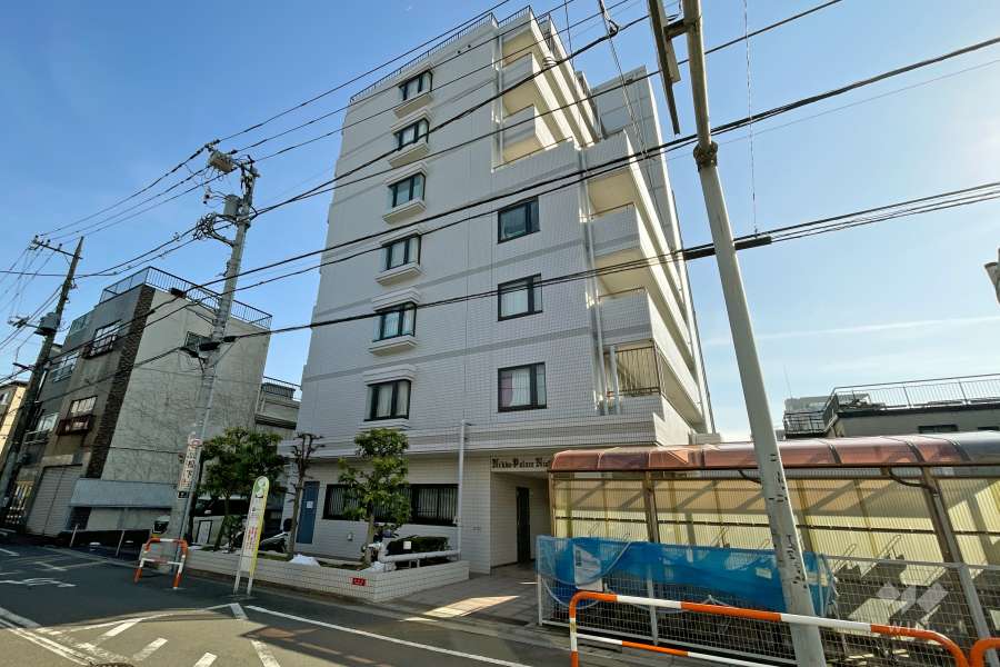 日興パレス西新井の外観（北側から）