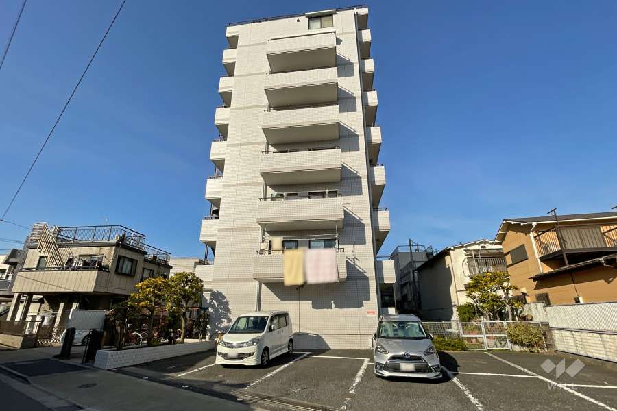 日興パレス西新井の外観（南側から）