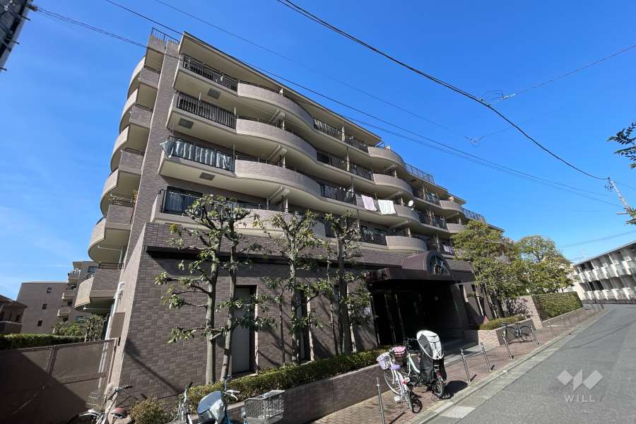 モアステージ竹ノ塚の外観（南東側から）