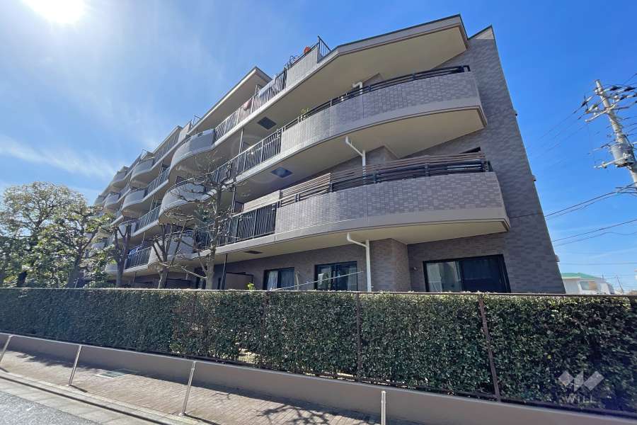 モアステージ竹ノ塚の外観（北東側から）