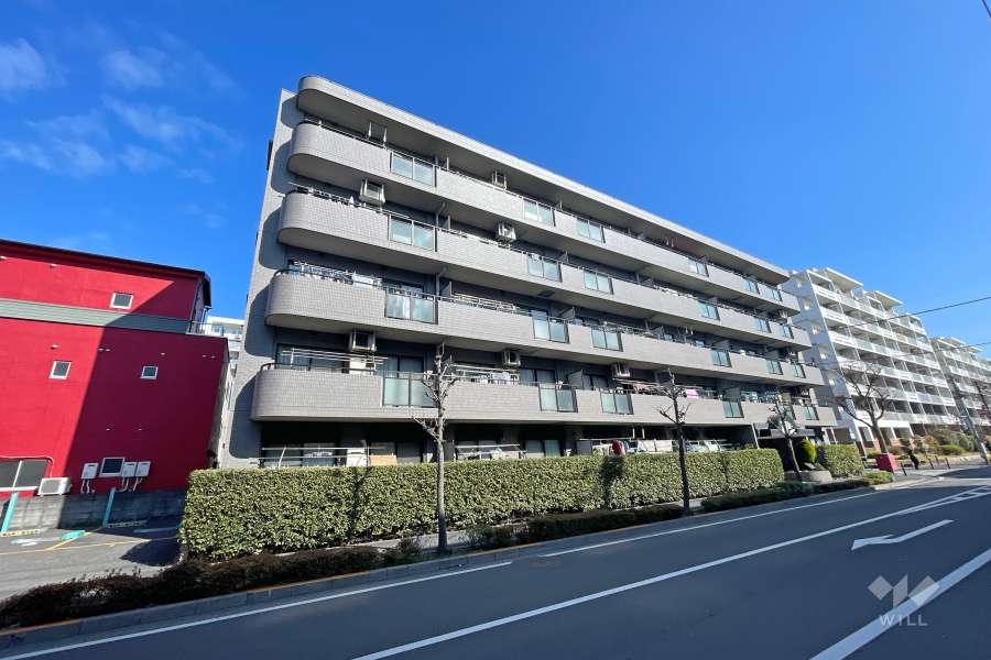 グリーンキャピタル西新井の外観（南西側から）