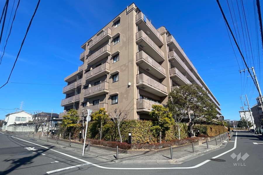 エステスクエア西新井の外観（南西側から）