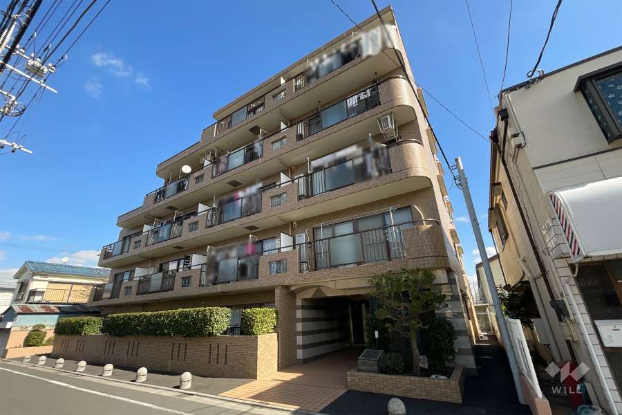 クラウドサウス竹の塚の外観（南西側から）