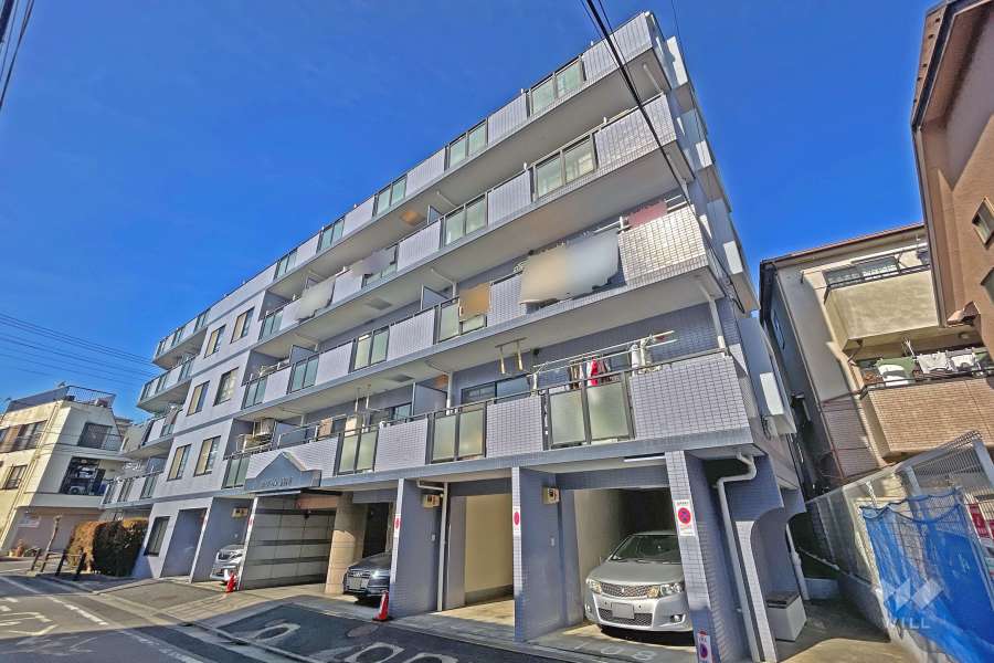 セザール西新井の外観（南東側から）