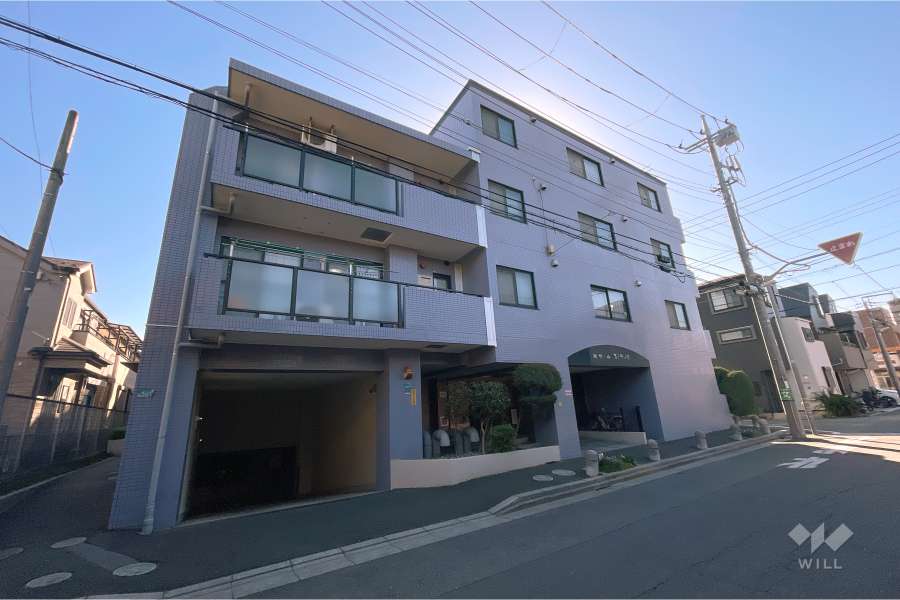 セザール第三竹ノ塚の外観（北西側から）