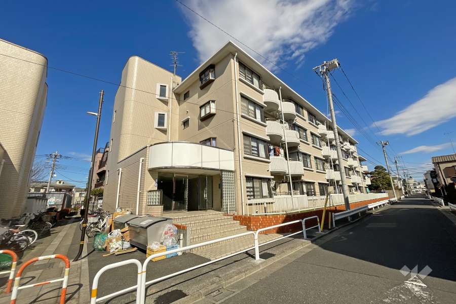 ダイアパレス北綾瀬並木通りの外観（南西側から）