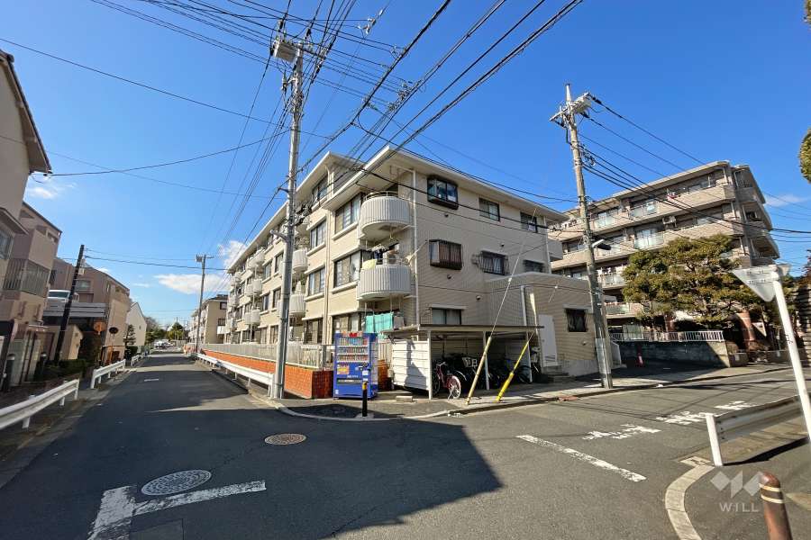 ダイアパレス北綾瀬並木通りの外観（南東側から）