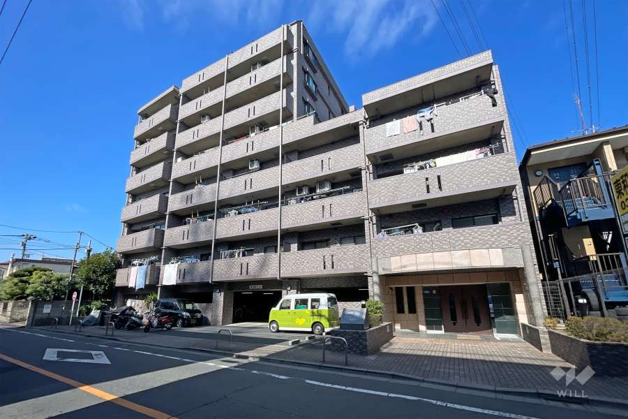 レーベンハイム西新井の外観（南東側から）