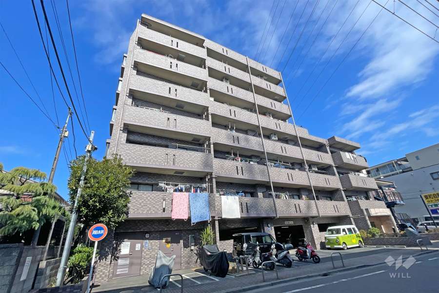 レーベンハイム西新井の外観（南西側から）