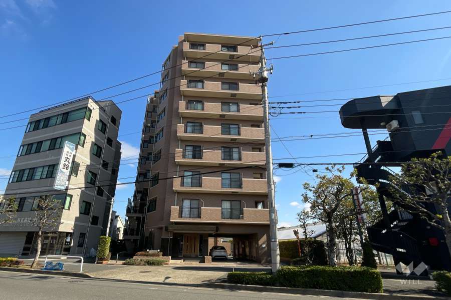 バームステージ竹の塚の外観（南西側から）