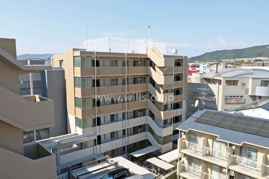 アルス池田井口堂フレックスコートの遠景（北東側から）