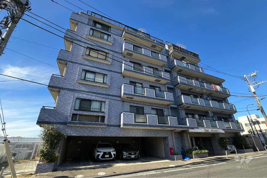 セザール第五五反野の外観（南東側から）