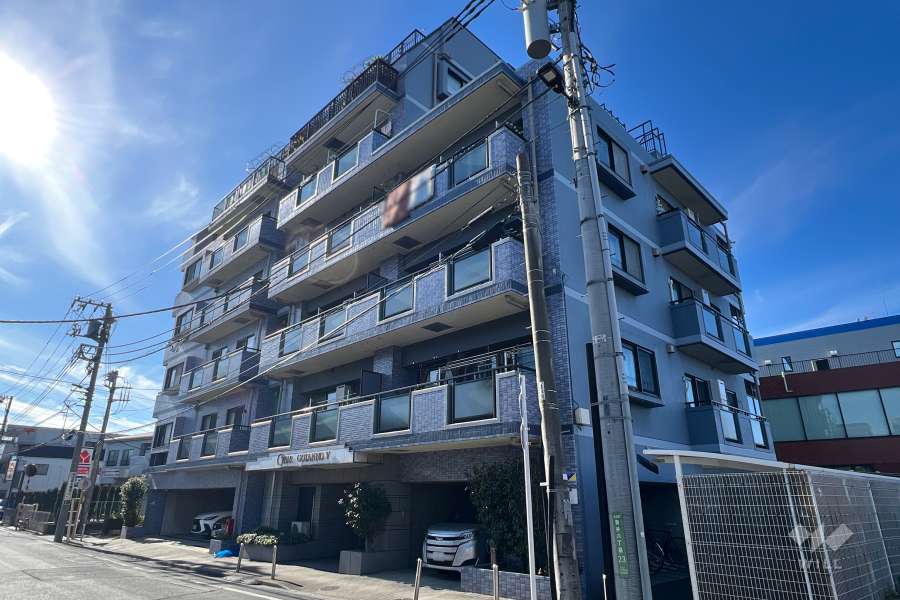 セザール第五五反野の外観（北東側から）