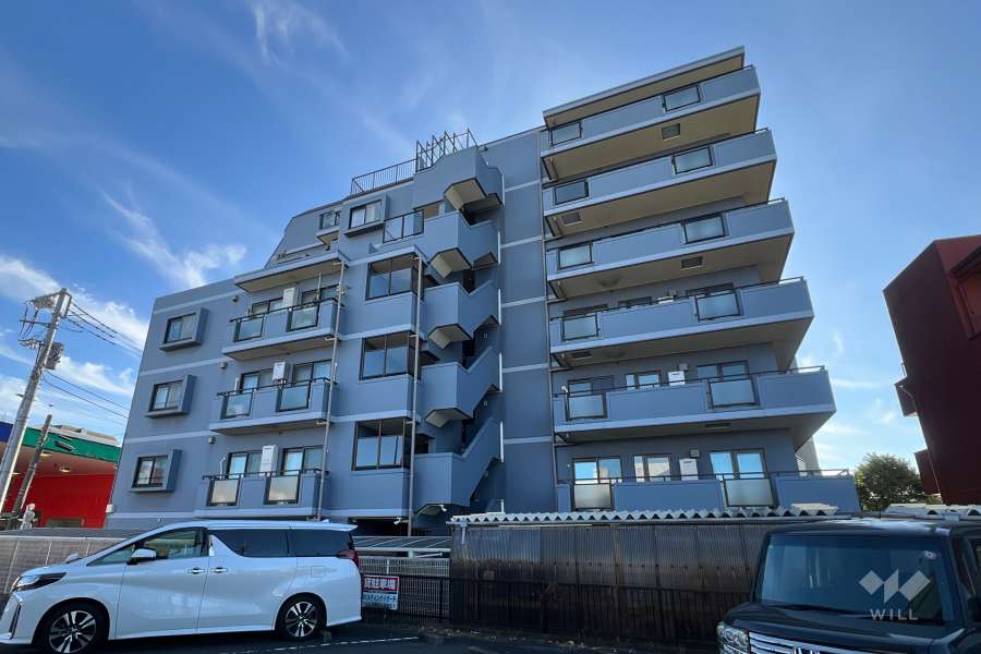 セザール第五五反野の外観（北西側から）