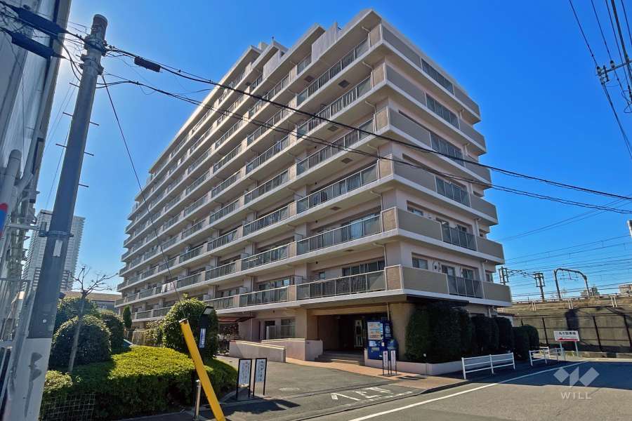 レックス北千住の外観（北東側から）